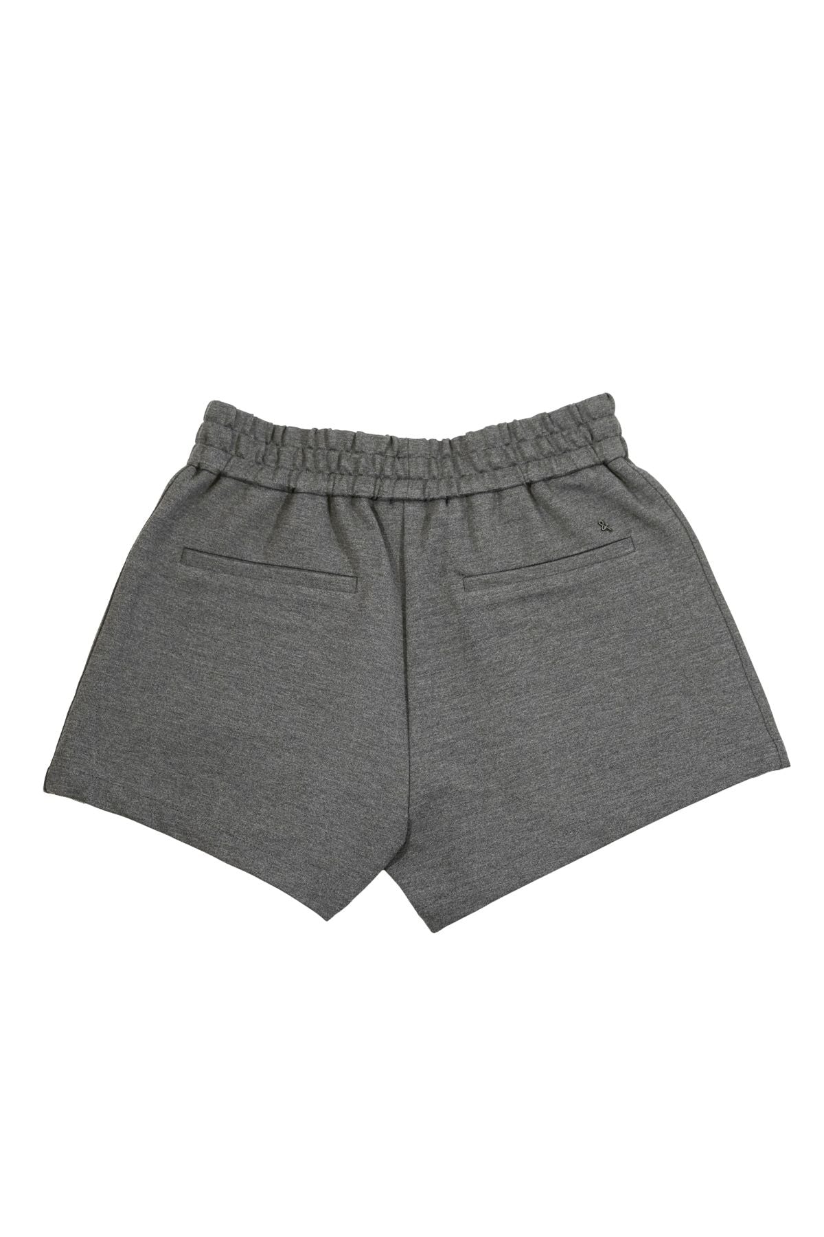 Women's Gray Double Knit Shorts - Elevated Athleisure | Coronado