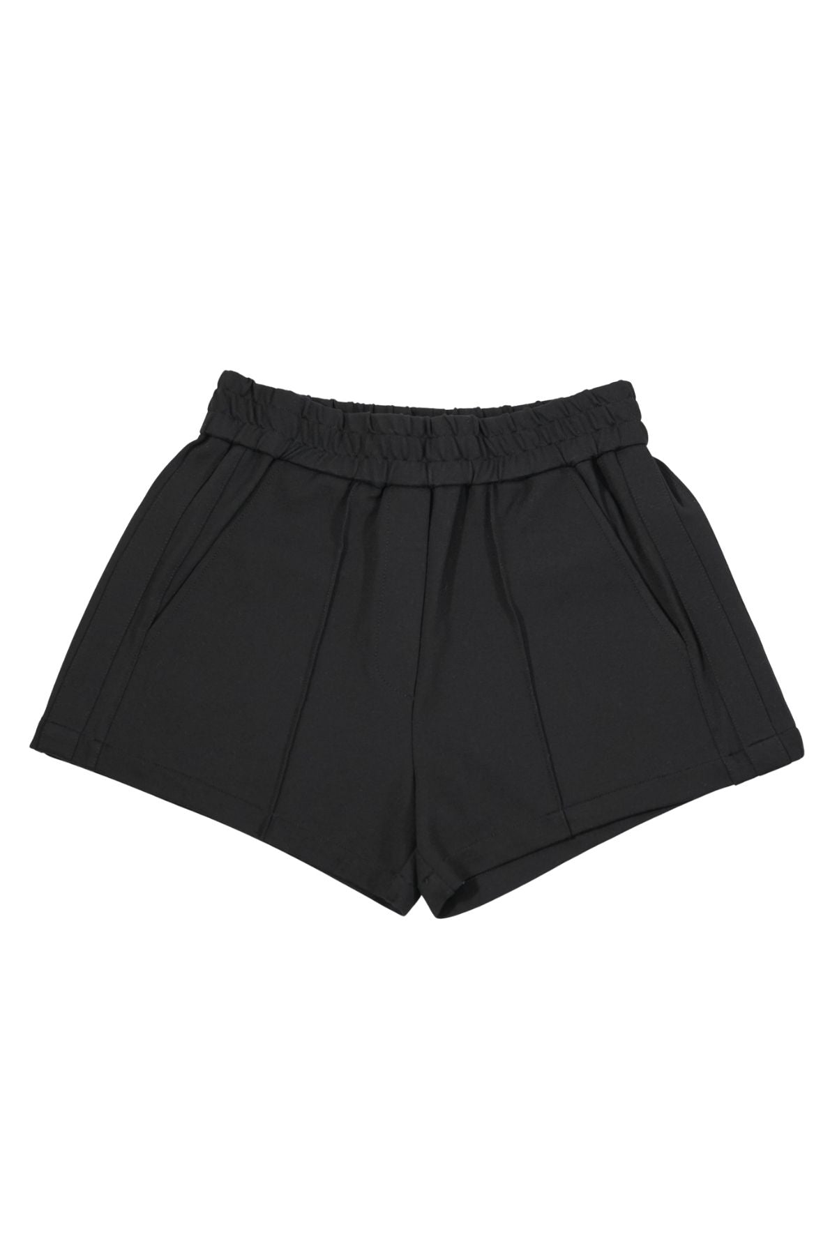 Women's Black Double Knit Shorts – Elevated Athleisure | Coronado