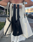 The Biscayne Bag White Mesh