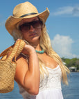 The Marco Mini Straw Bag