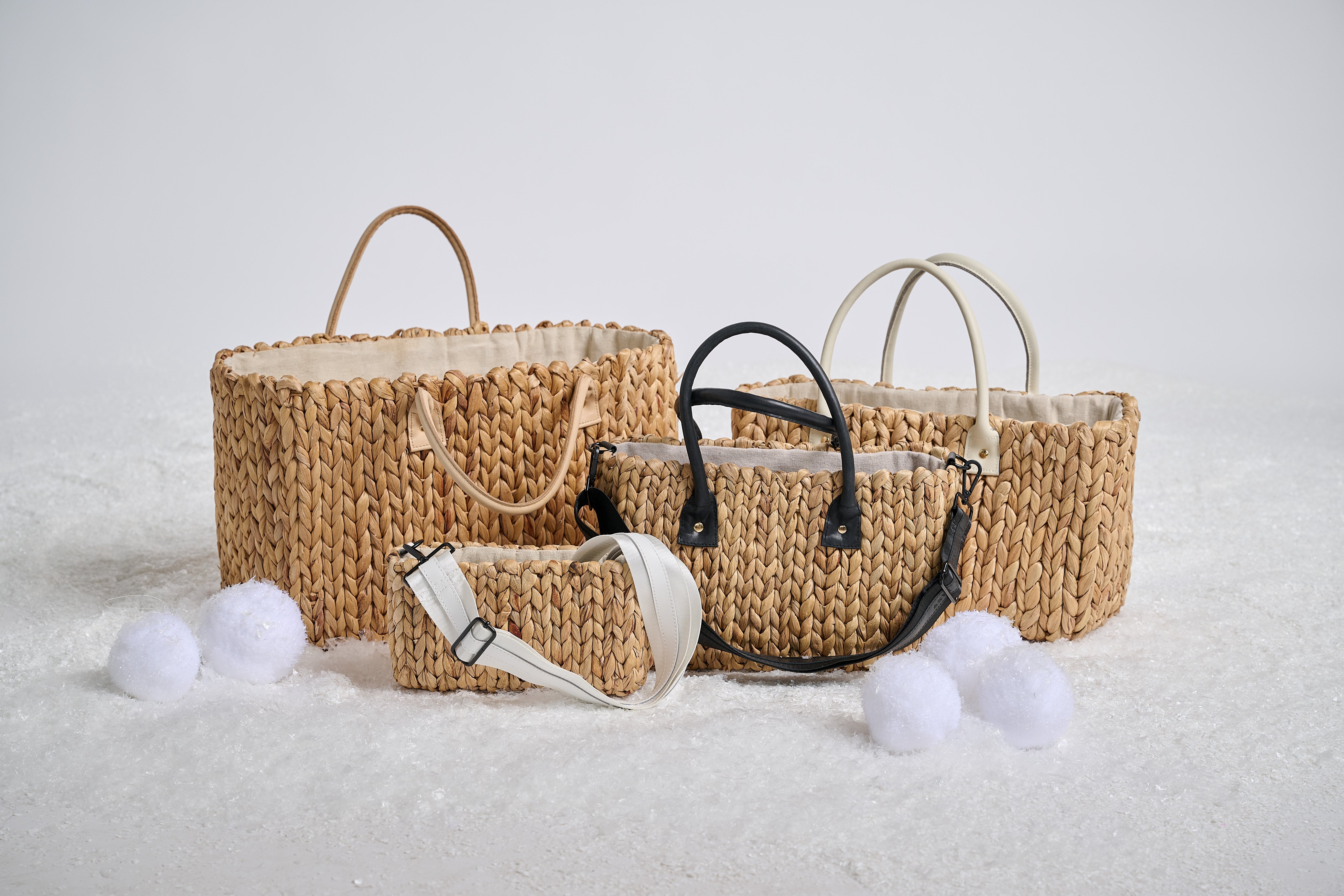 Straw Tote Bag | The Gables Bag – Anya & Niki