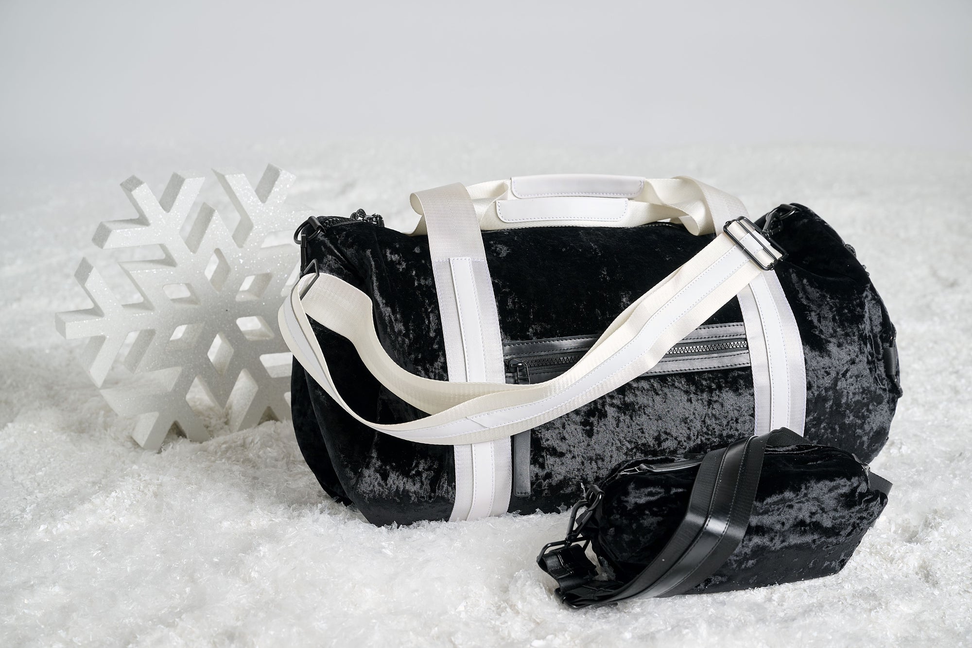 The Orlando Bag Black Velvet