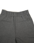 Del Mar Double Knit Track Pant Gray