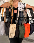 full collection of A&N Orlando Belt Bags - total of 9 colors