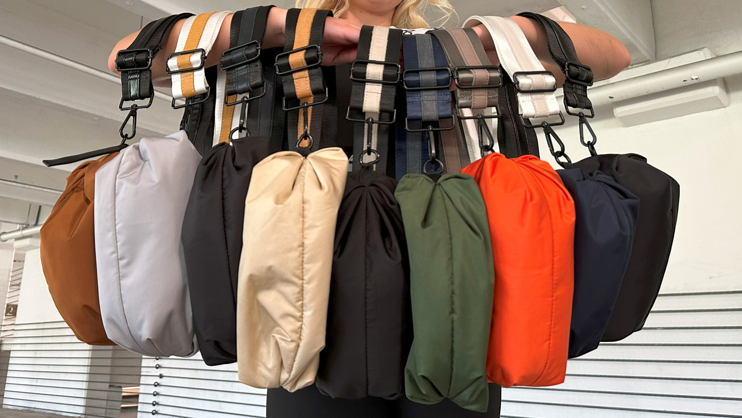 full collection of A&N Orlando Belt Bags - total of 9 colors