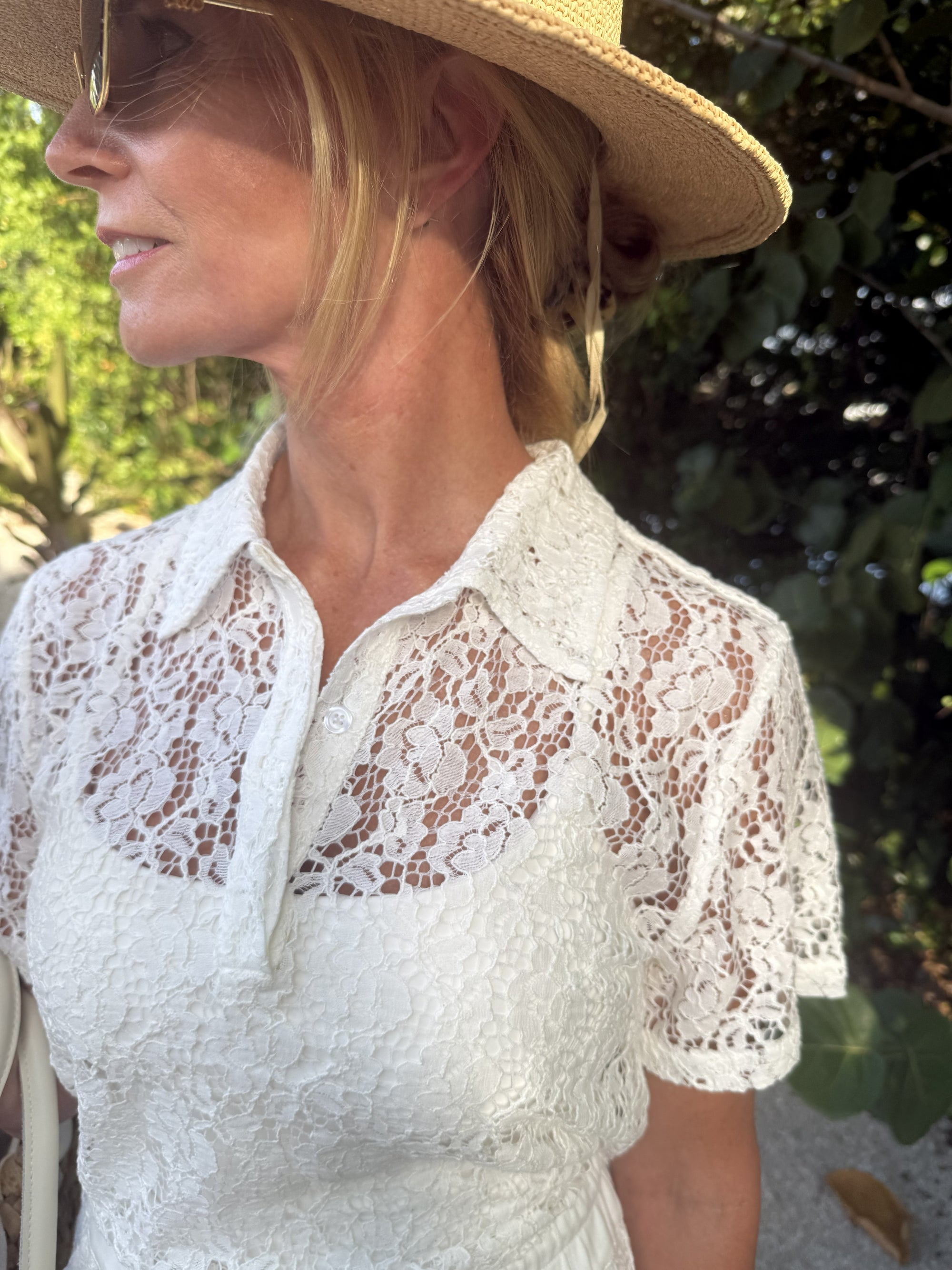 Folsom Lace Polo