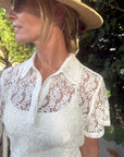 Folsom Lace Polo
