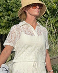 Folsom Lace Polo