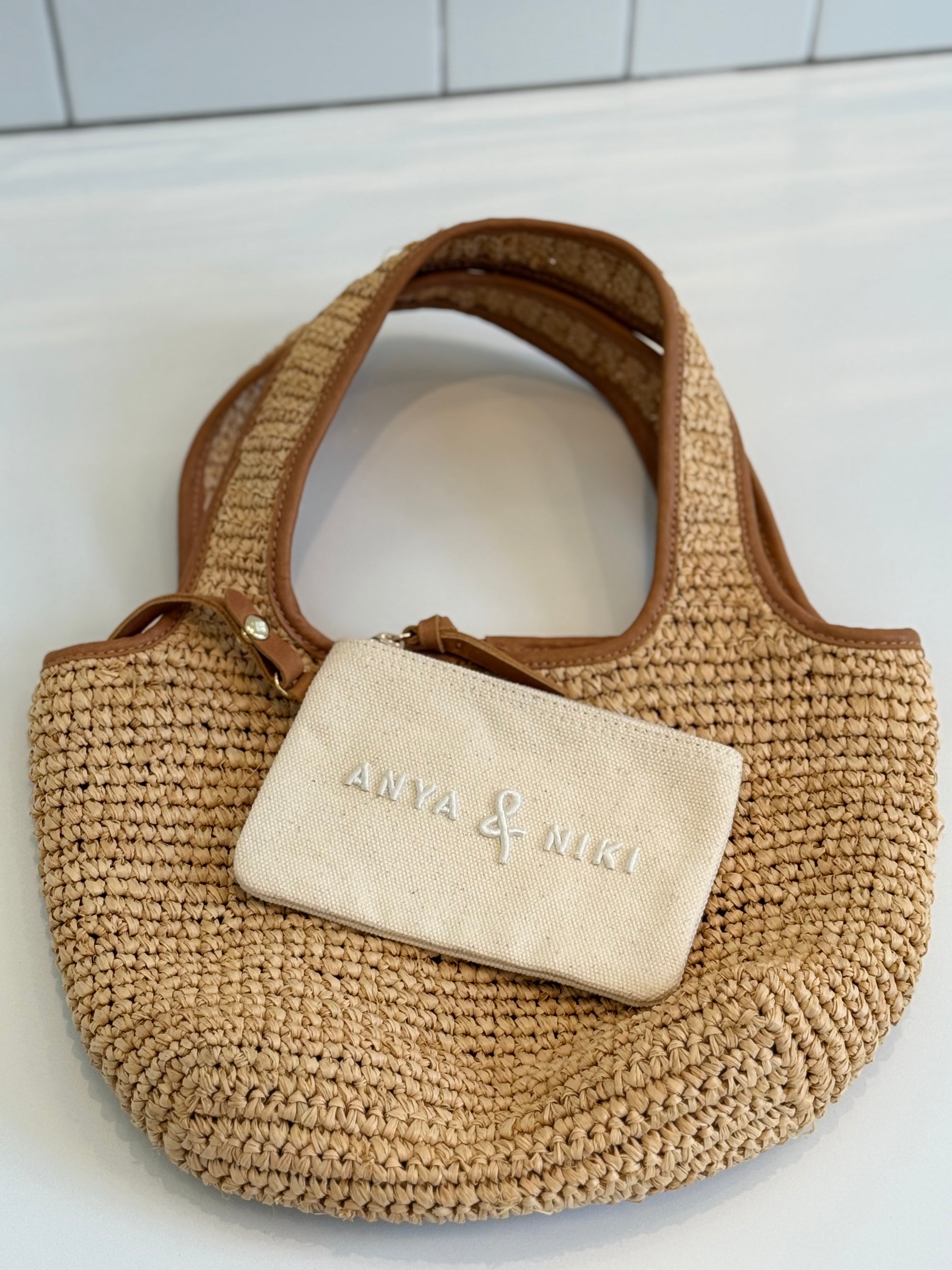 The Marco Mini Straw Bag