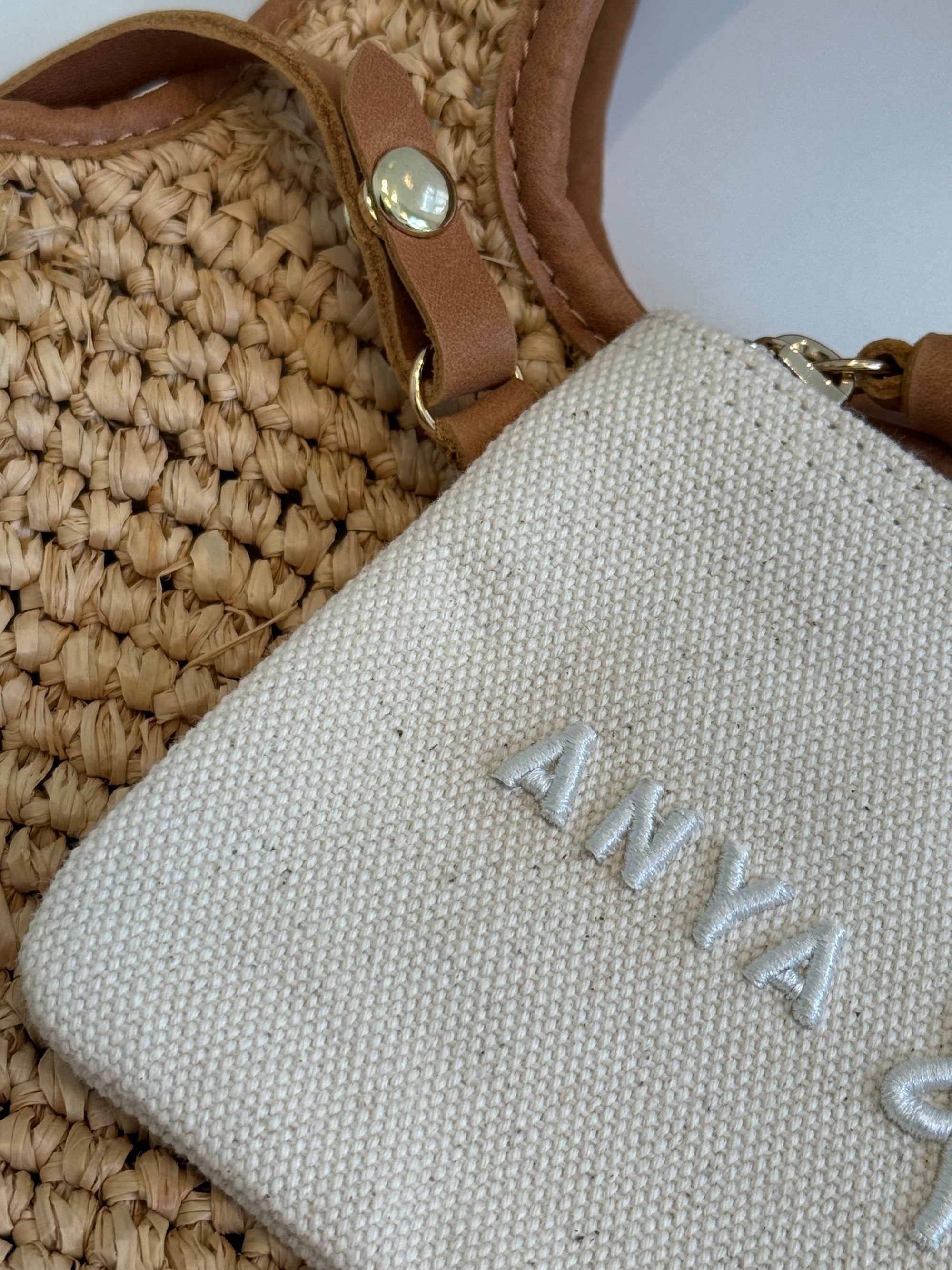 The Marco Mini Straw Bag