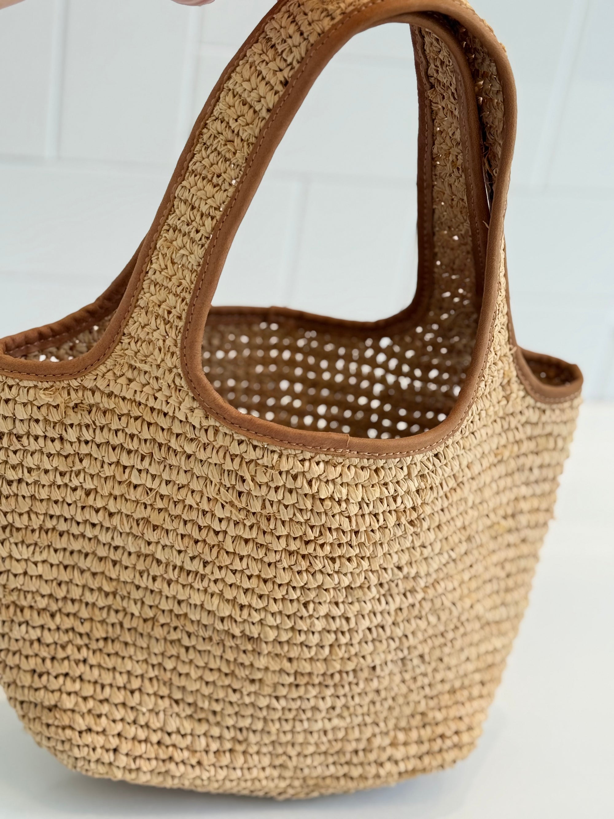 The Marco Mini Straw Bag