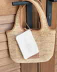 The Marco Mini Straw Bag