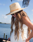 The Everywhere Hat Tan Leather Band