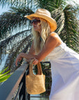 The Marco Mini Straw Bag
