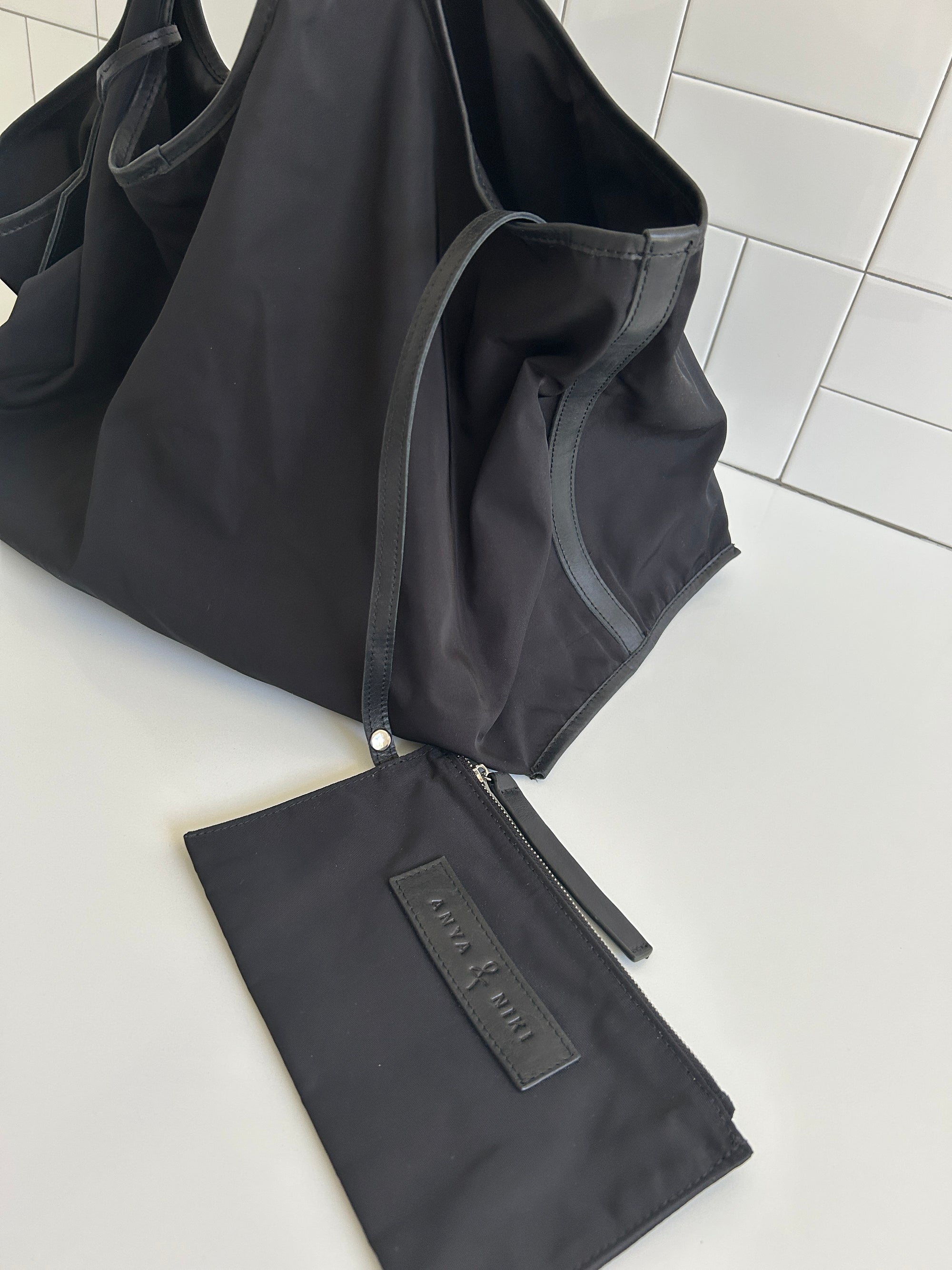 The Biscayne Bag Black Nylon