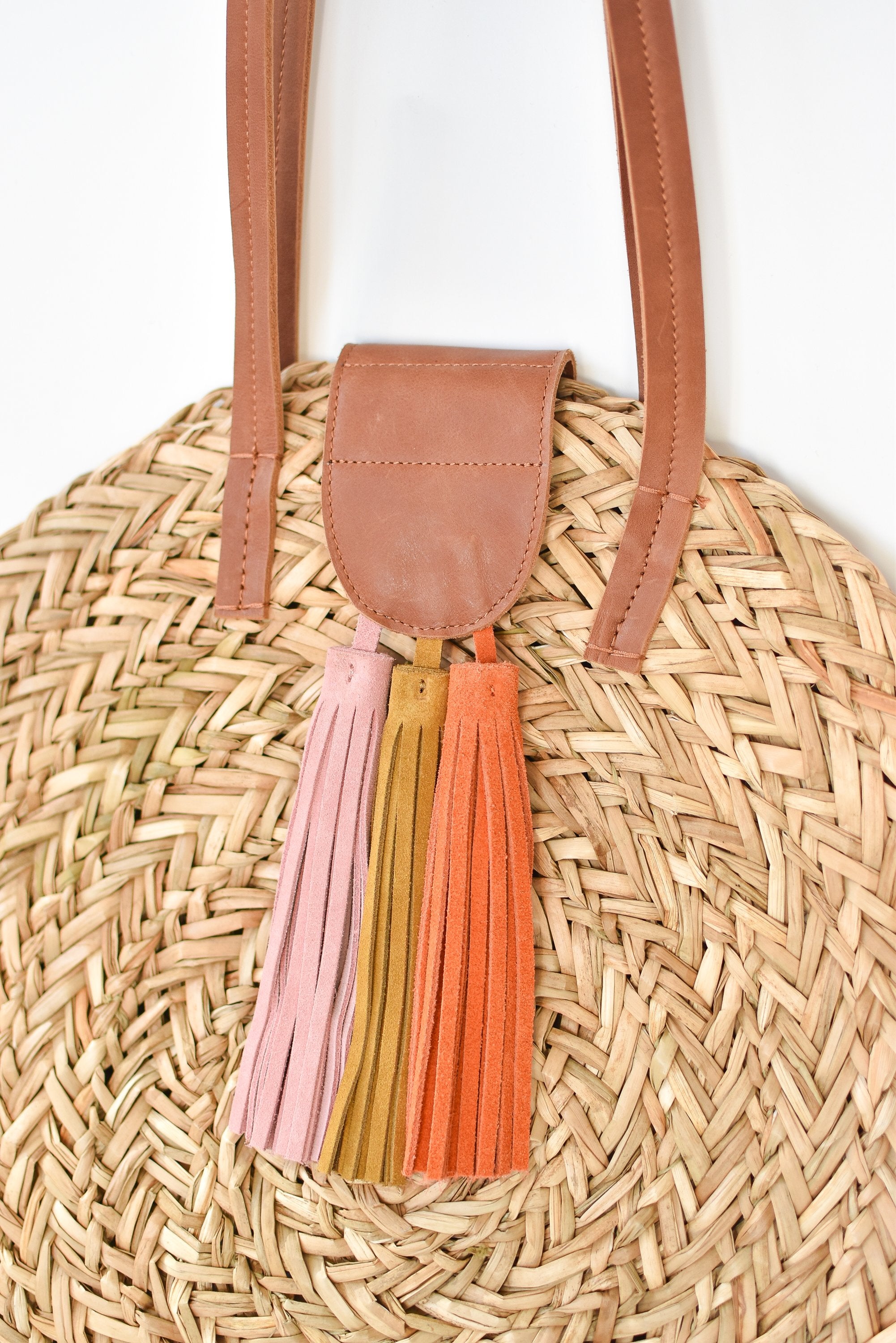 Summer Hand-Woven Women's Shoulder Handbags Contrast Color with Tassels  Straw Bag Large-Capacity Casual Simple Shopping Bags - AliExpress